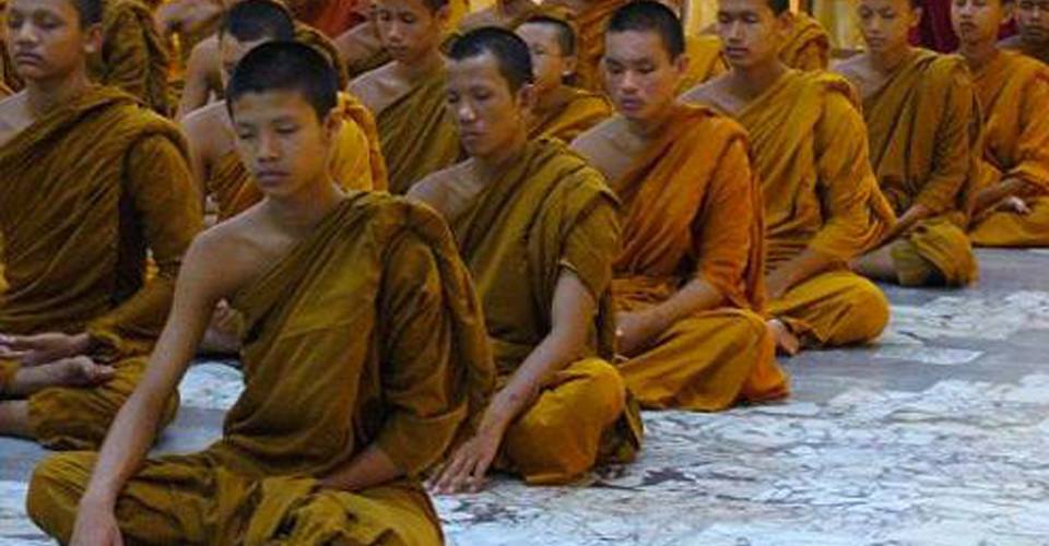 אילוסטרציה: נזירים בודהיסטים