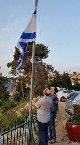 קביעת דגל ישראל